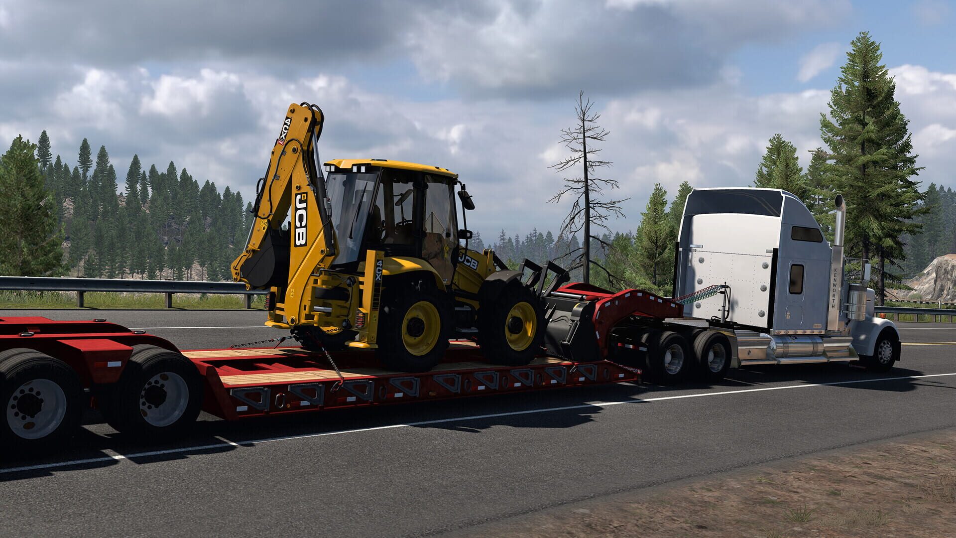 American Truck Simulator: JCB Equipment Pack screenshot 33