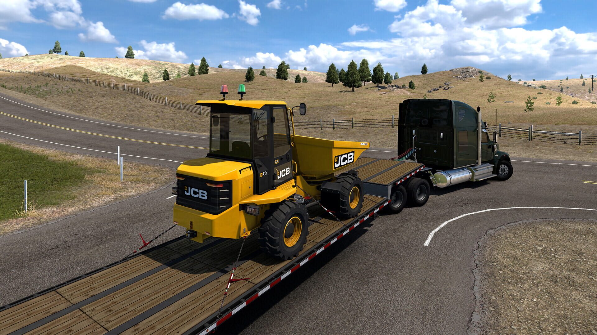 American Truck Simulator: JCB Equipment Pack screenshot 36