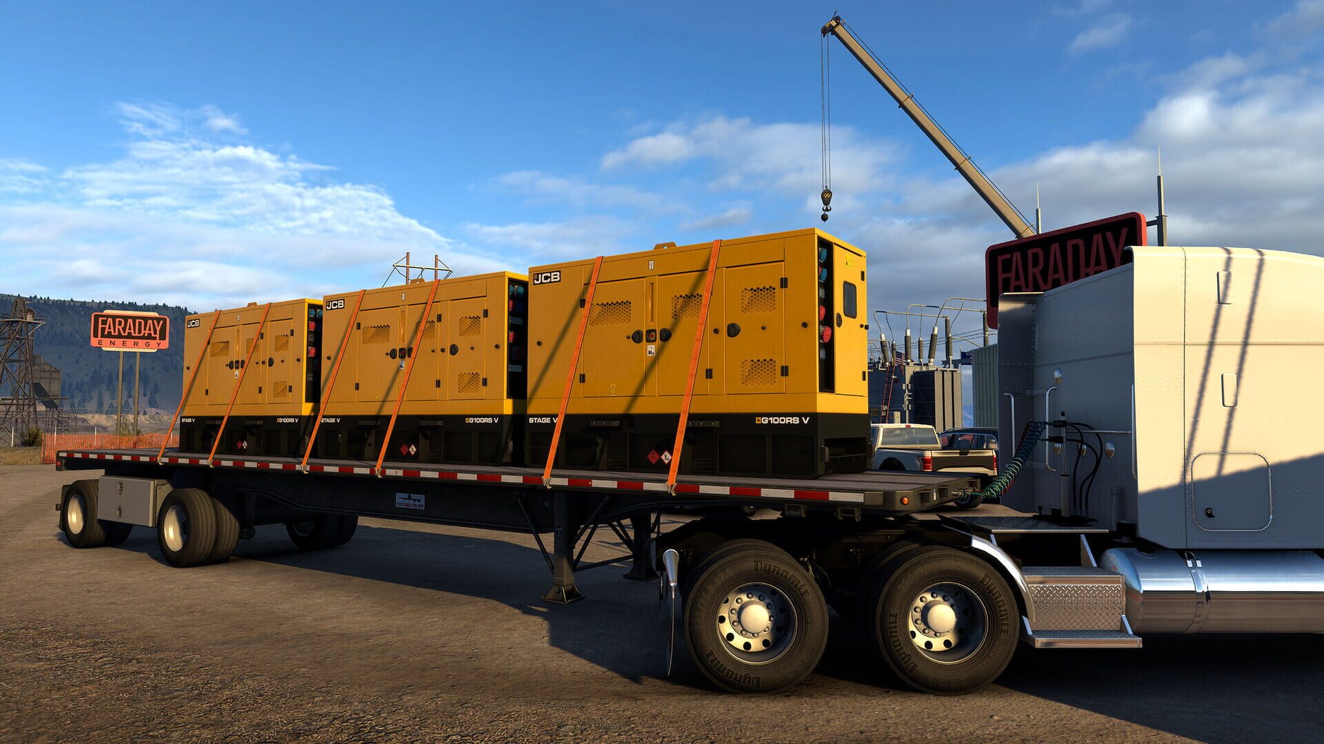 American Truck Simulator: JCB Equipment Pack screenshot 40