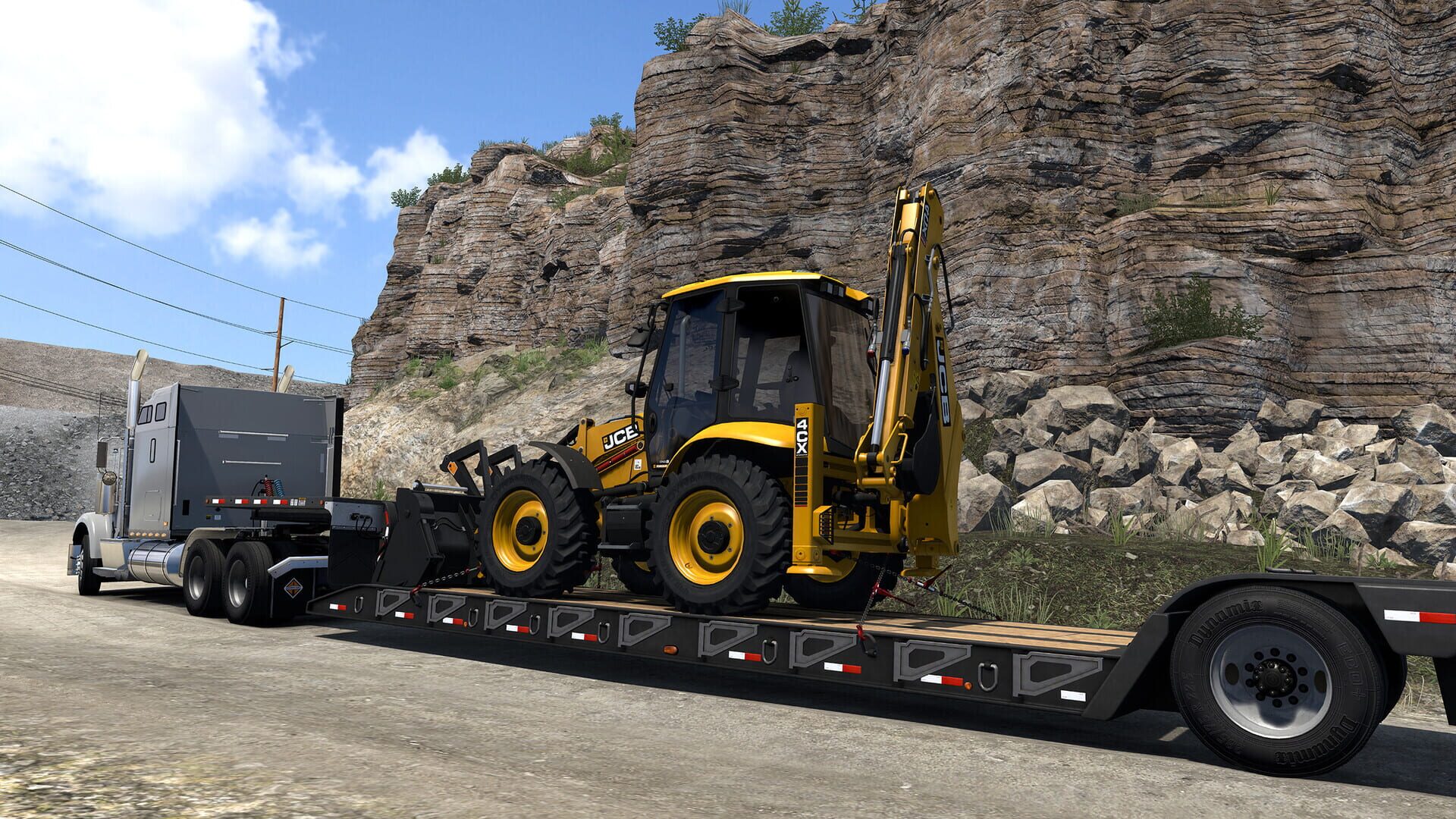American Truck Simulator: JCB Equipment Pack screenshot 41