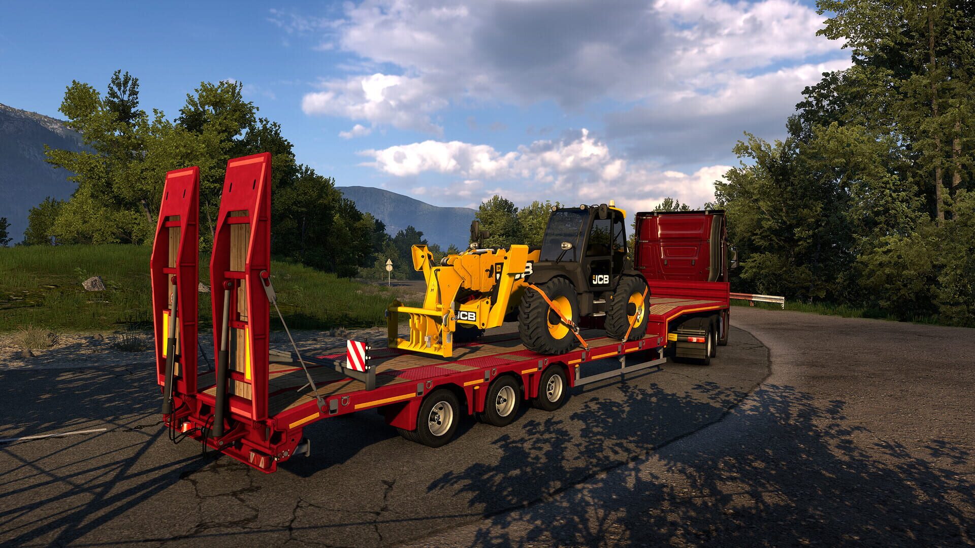 Euro Truck Simulator 2: JCB Equipment Pack screenshot 22