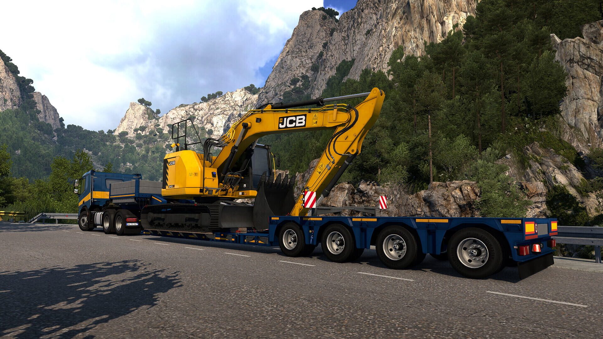 Euro Truck Simulator 2: JCB Equipment Pack screenshot 23