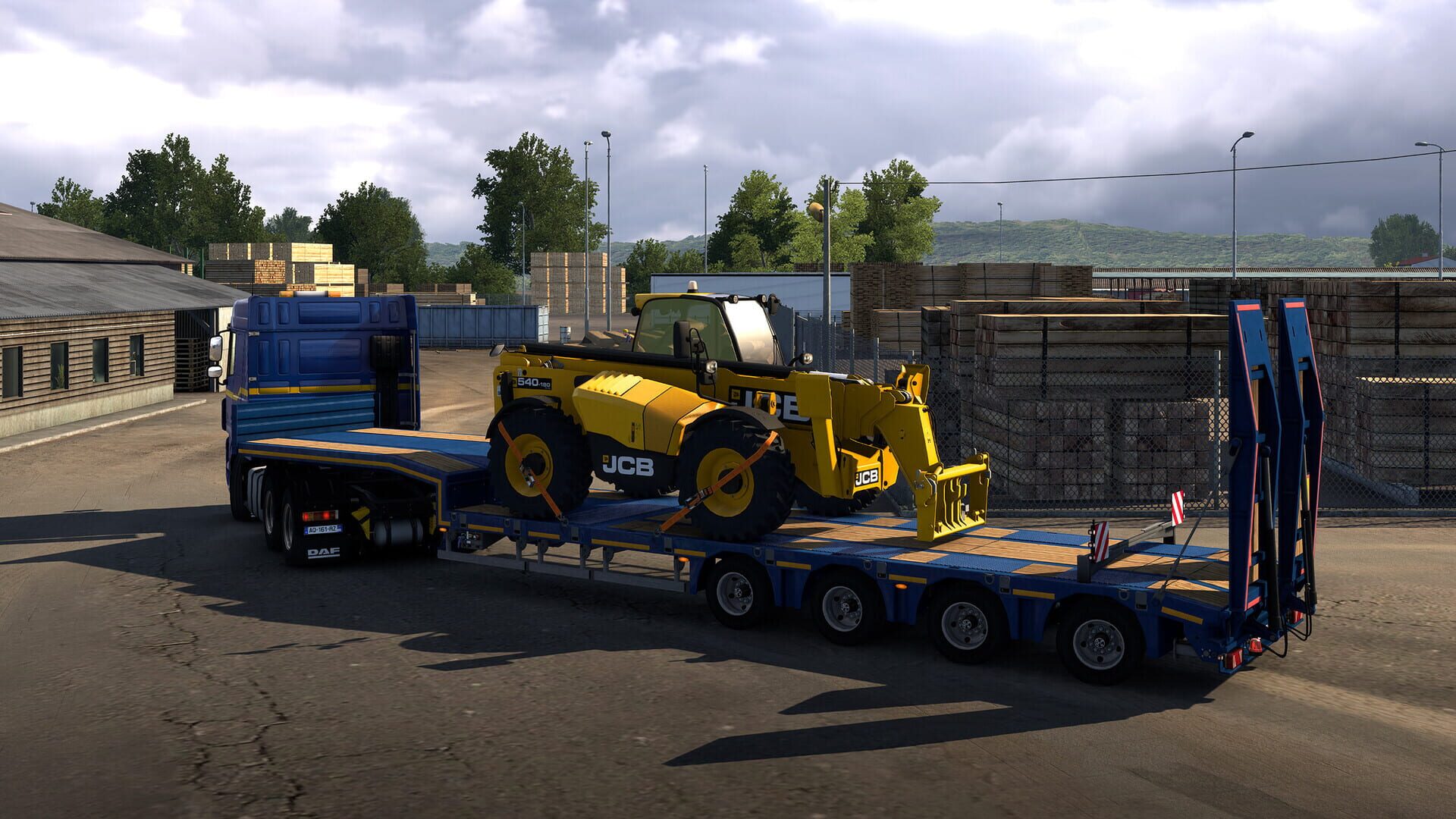 Euro Truck Simulator 2: JCB Equipment Pack screenshot 25