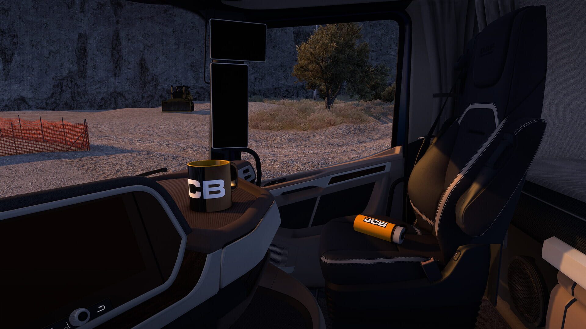 Euro Truck Simulator 2: JCB Equipment Pack screenshot 27