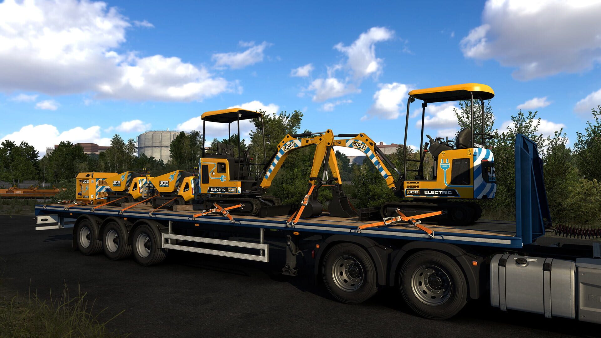 Euro Truck Simulator 2: JCB Equipment Pack screenshot 28