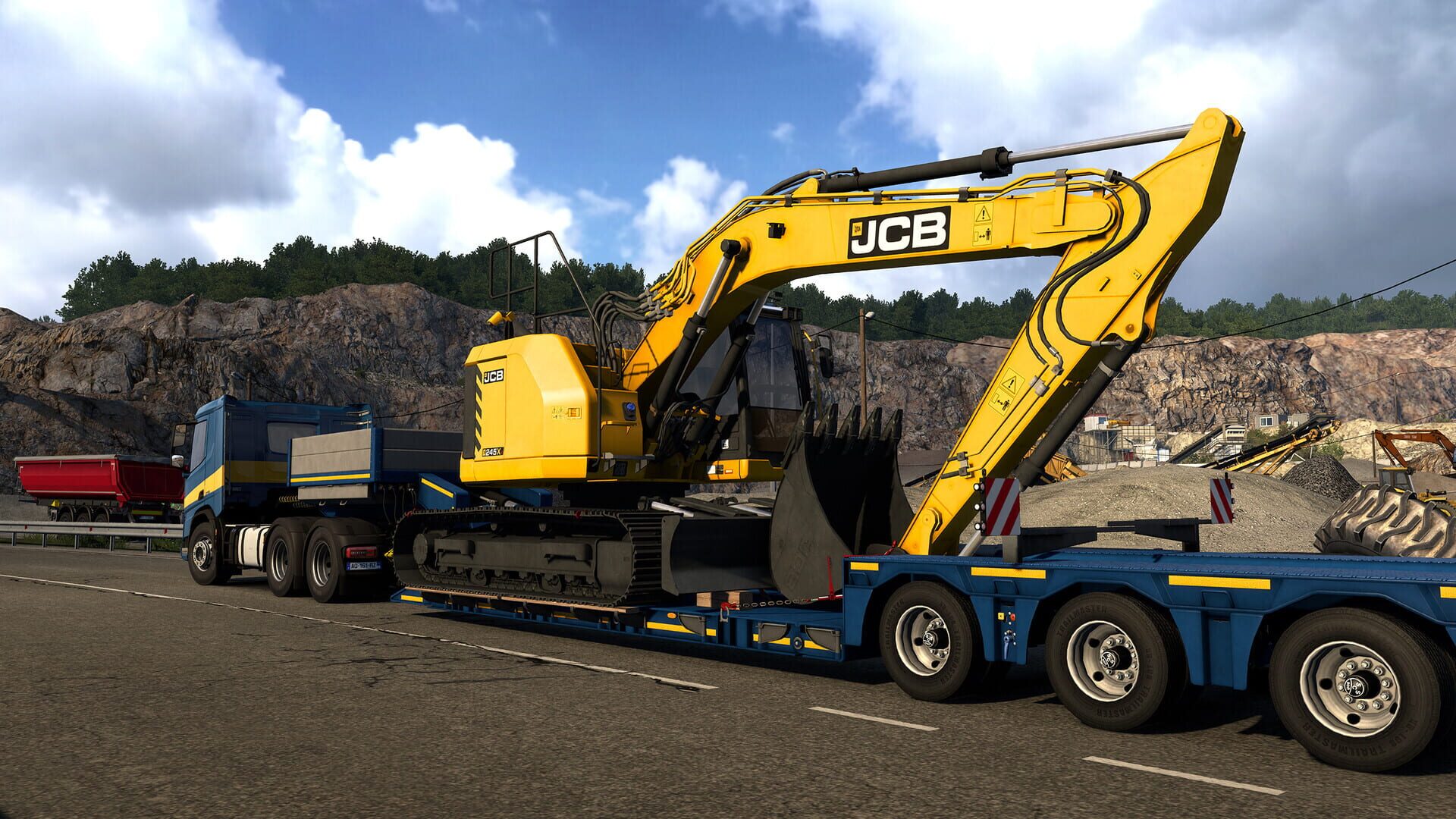 Euro Truck Simulator 2: JCB Equipment Pack screenshot 31