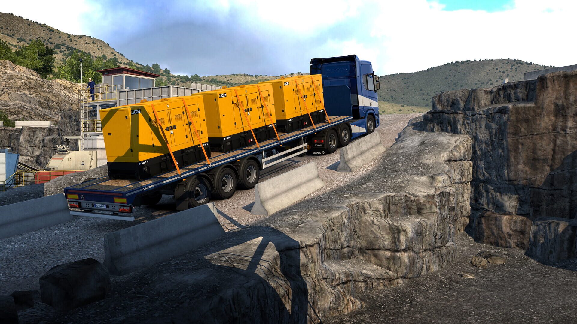 Euro Truck Simulator 2: JCB Equipment Pack screenshot 34