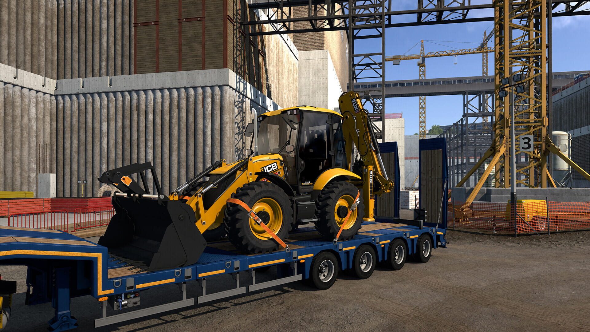 Euro Truck Simulator 2: JCB Equipment Pack screenshot 39