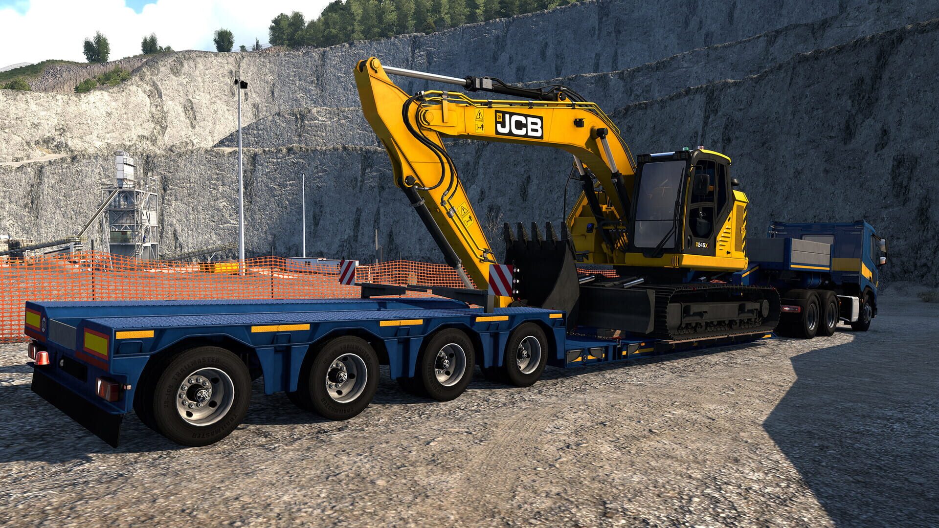 Euro Truck Simulator 2: JCB Equipment Pack screenshot 42