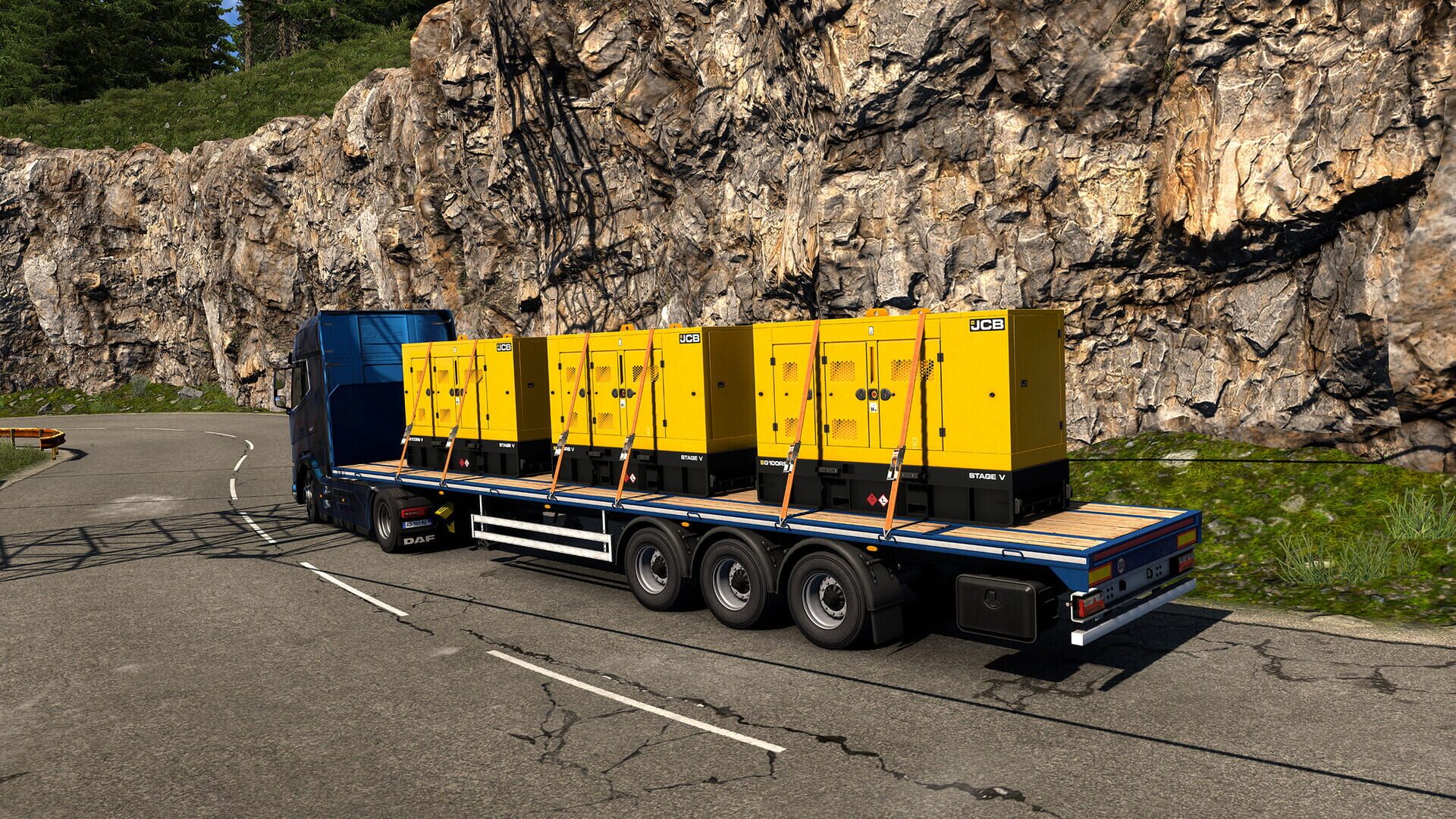Euro Truck Simulator 2: JCB Equipment Pack screenshot 44