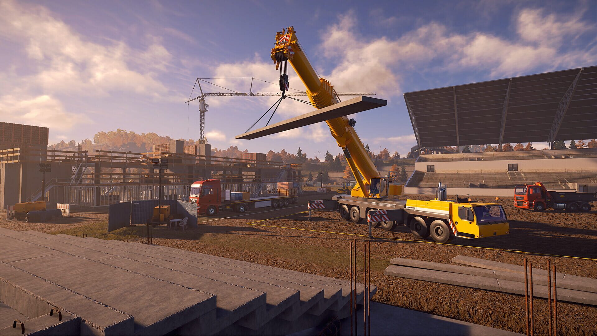 Construction Simulator: Stadium Expansion screenshot 5