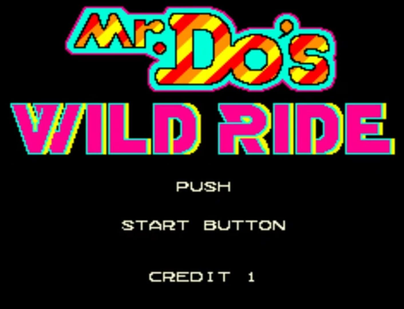 Mr. Do's Wild Ride screenshot 1