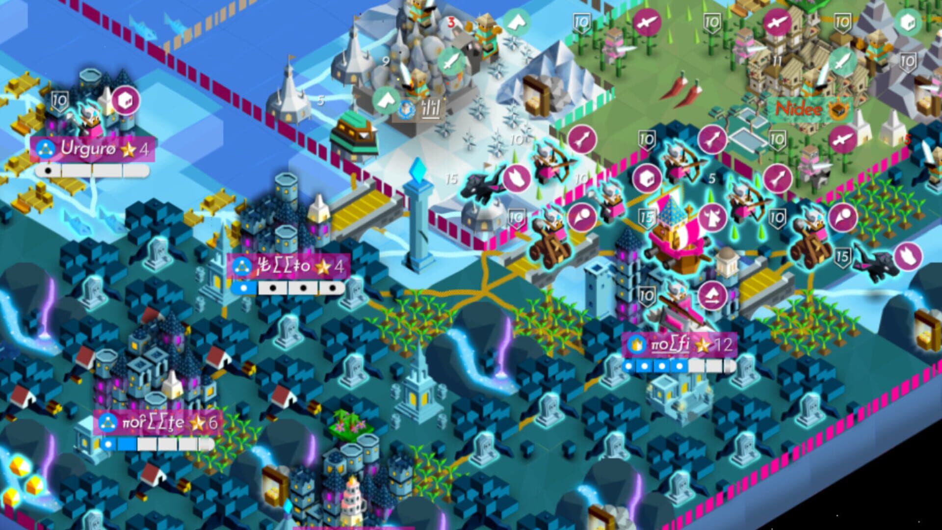 The Battle of Polytopia: Midŋighţ Skin - Elyrioŋ Tribe screenshot 2