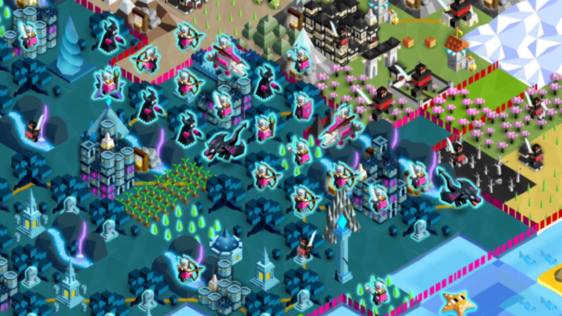 The Battle of Polytopia: Midŋighţ Skin - Elyrioŋ Tribe screenshot 4