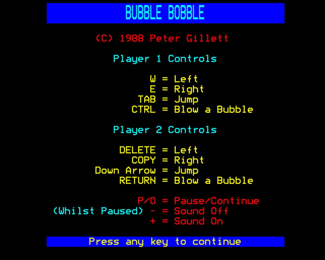 Bubble Bobble screenshot 3