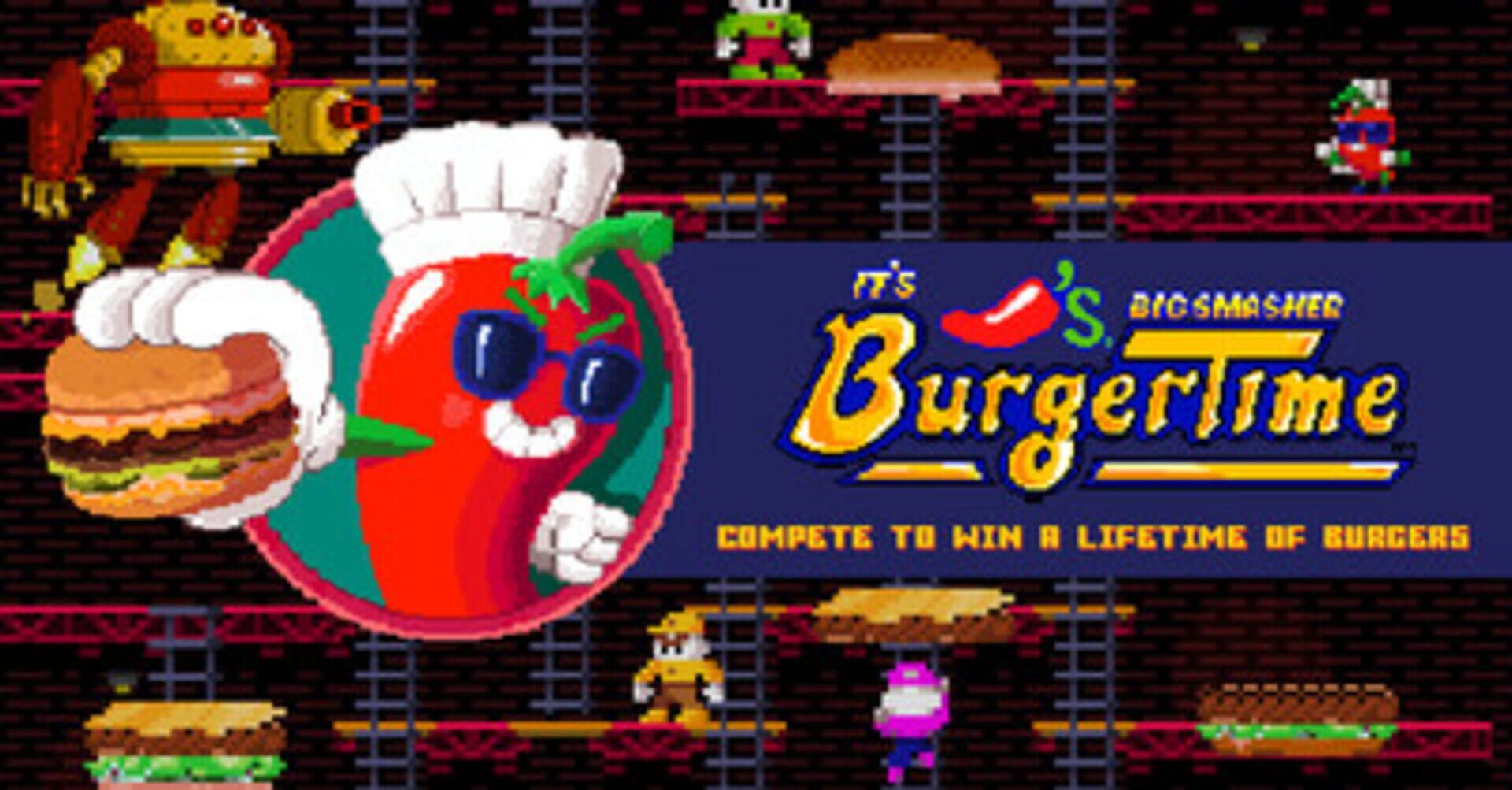 Chili's Big Smasher BurgerTime screenshot 1