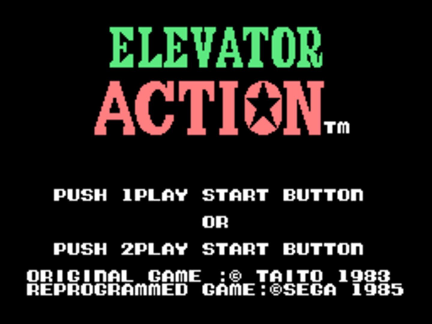 Elevator Action screenshot 1