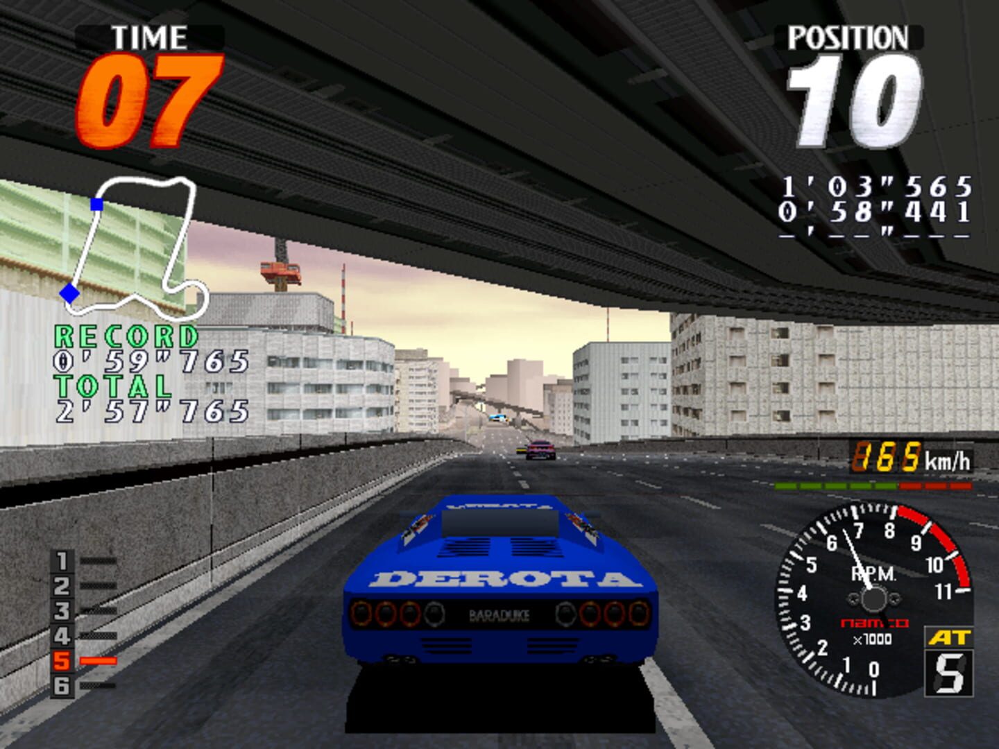 Rave Racer screenshot 2
