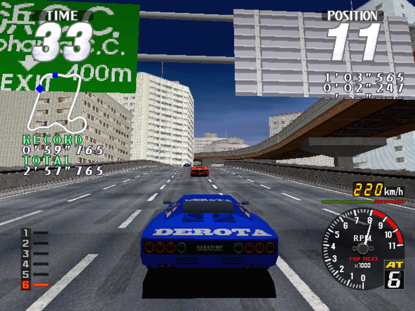 Rave Racer screenshot 3