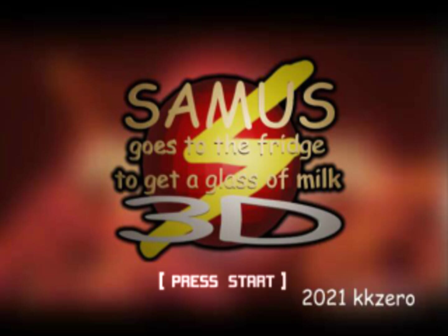 Samus Goes to the Fridge to Get a Glass of Milk 3D screenshot 2