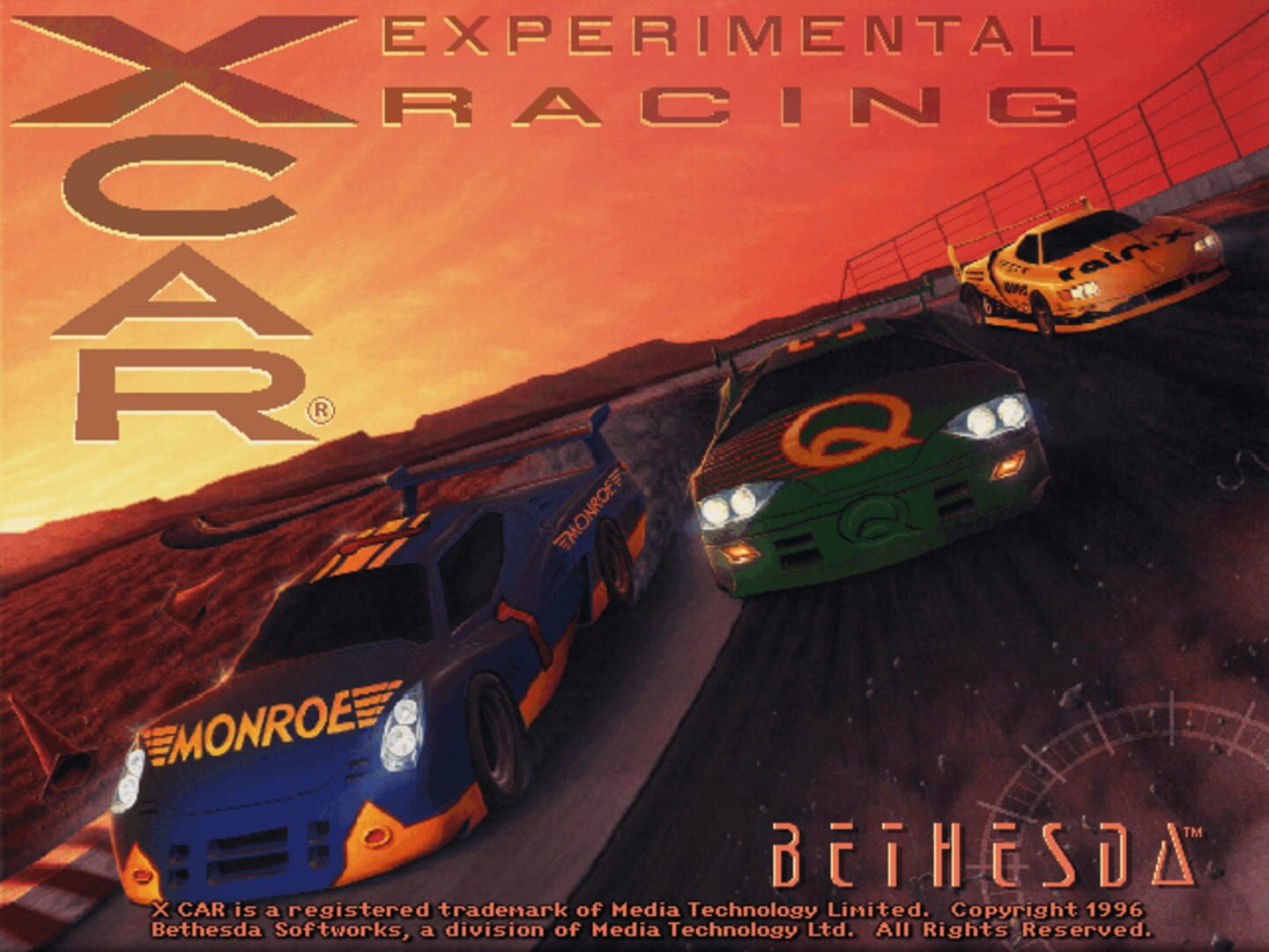 XCar: Experimental Racing screenshot 1