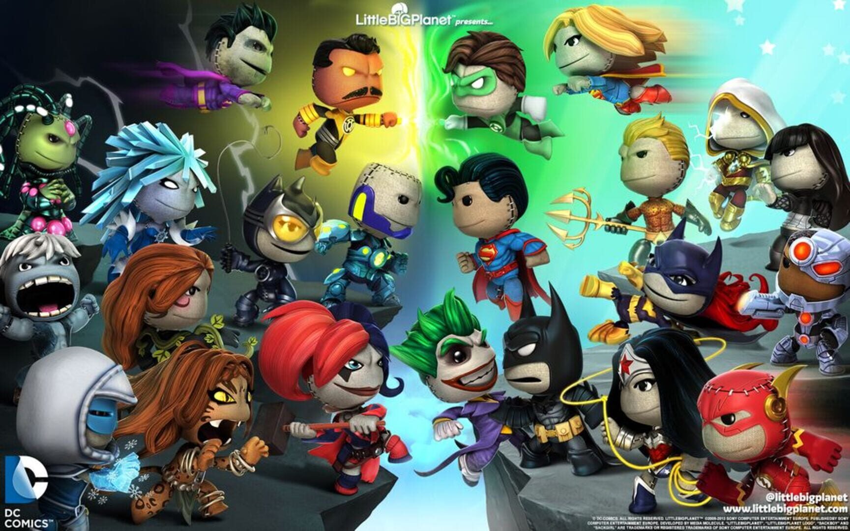 LittleBigPlanet 2: DC Comics Premium Level Pack screenshot 1