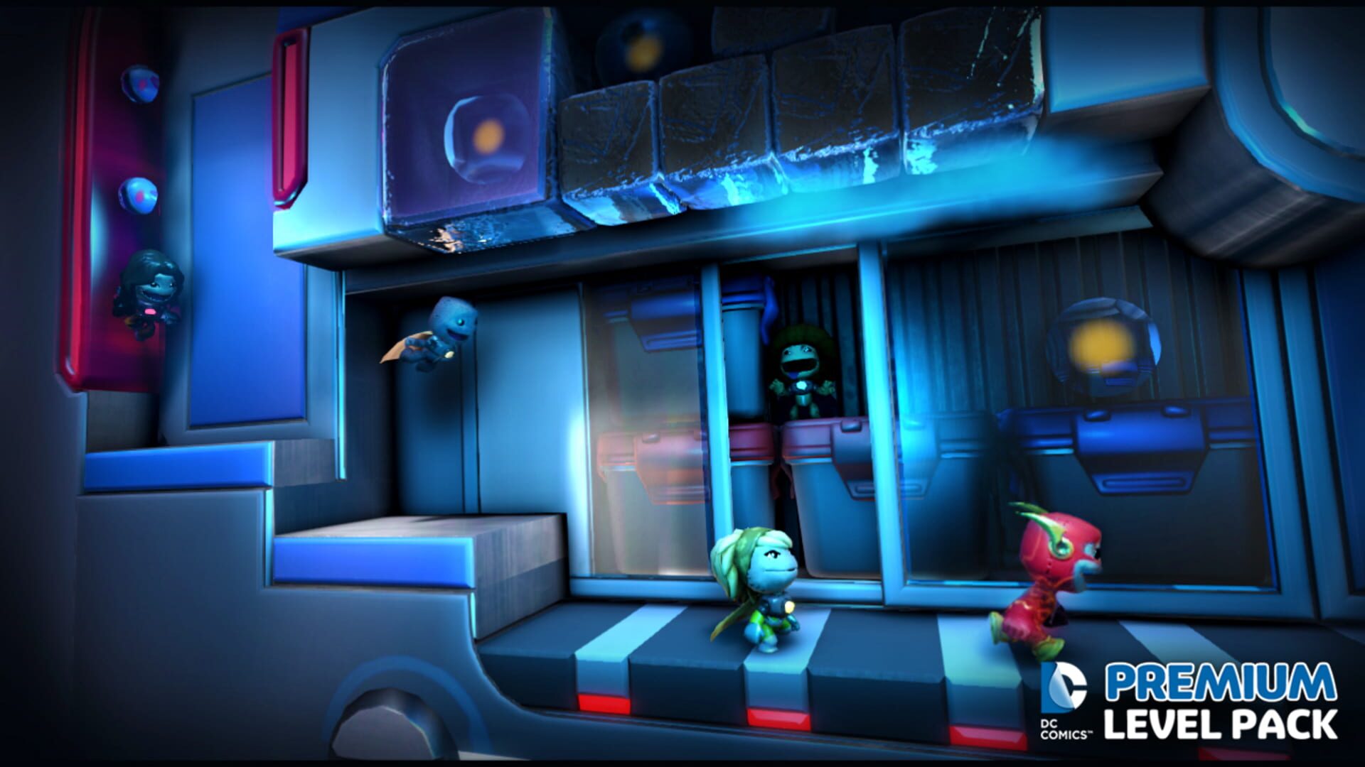 LittleBigPlanet 2: DC Comics Premium Level Pack screenshot 4