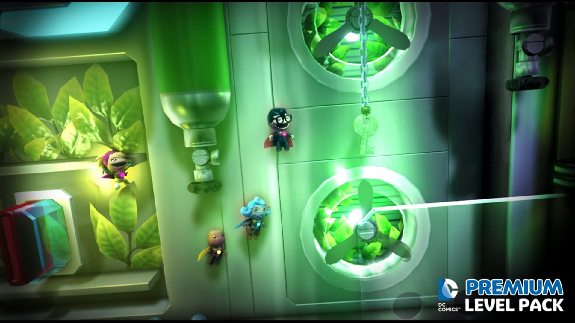 LittleBigPlanet 2: DC Comics Premium Level Pack screenshot 5