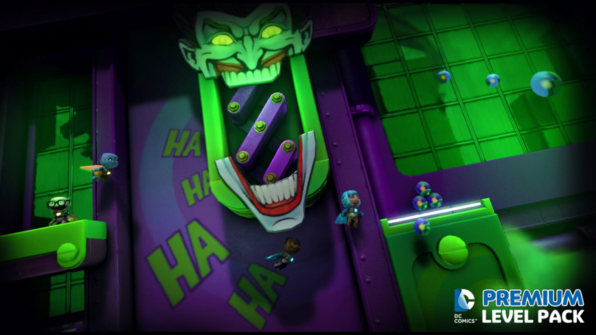 LittleBigPlanet 2: DC Comics Premium Level Pack screenshot 8