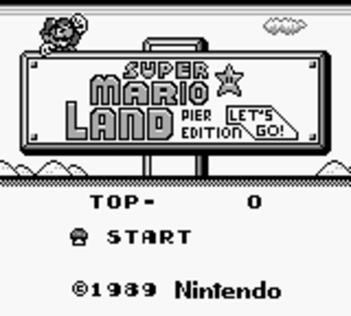 Super Mario Land: Pier Edition screenshot 1