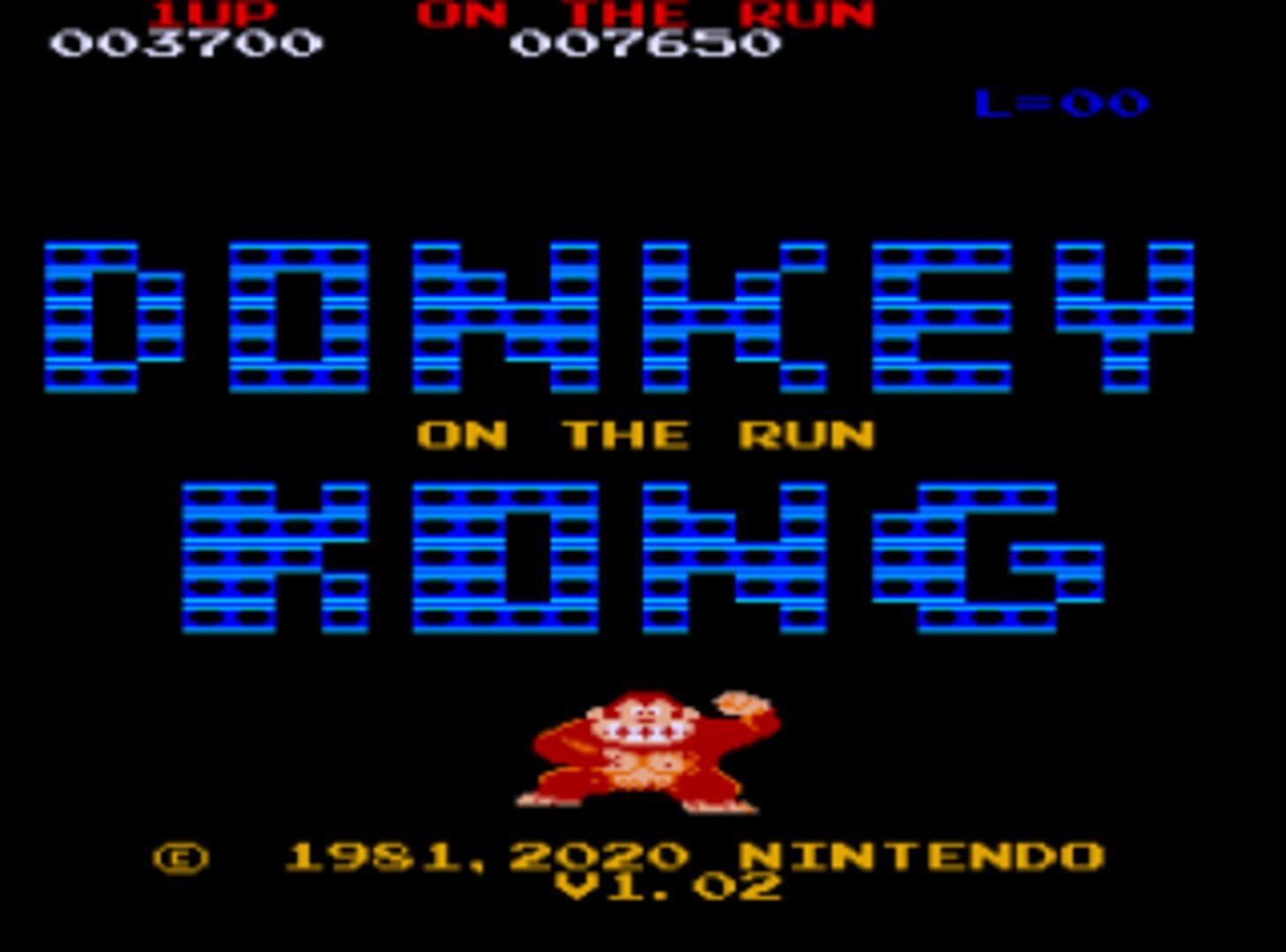 Donkey Kong On The Run screenshot 1