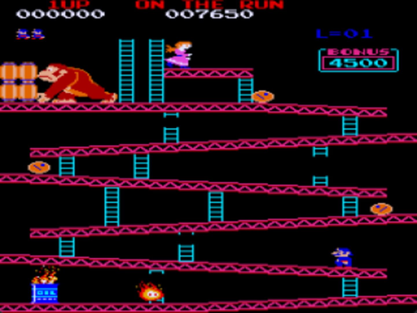 Donkey Kong On The Run screenshot 2