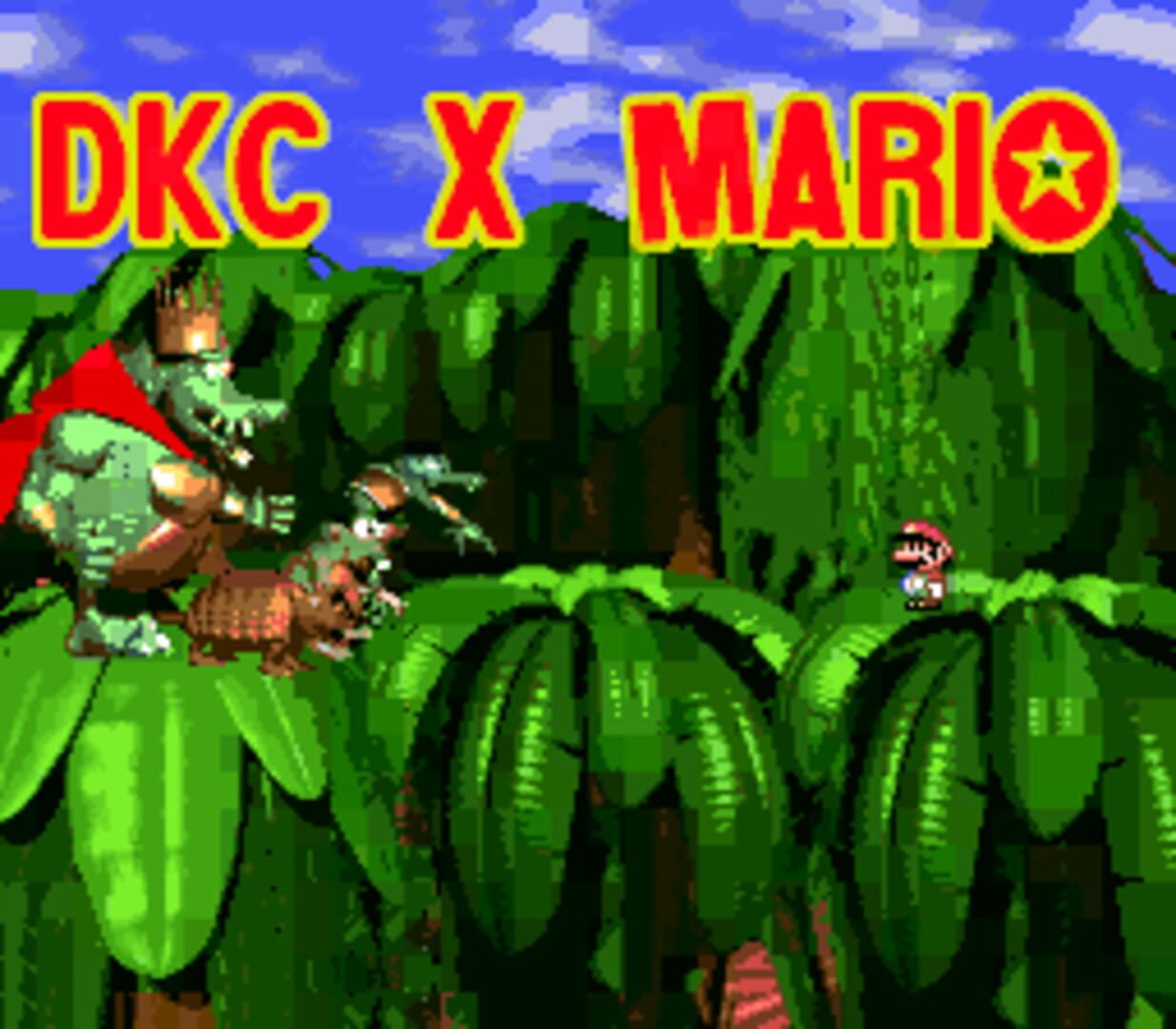 DKC X Mario screenshot 1