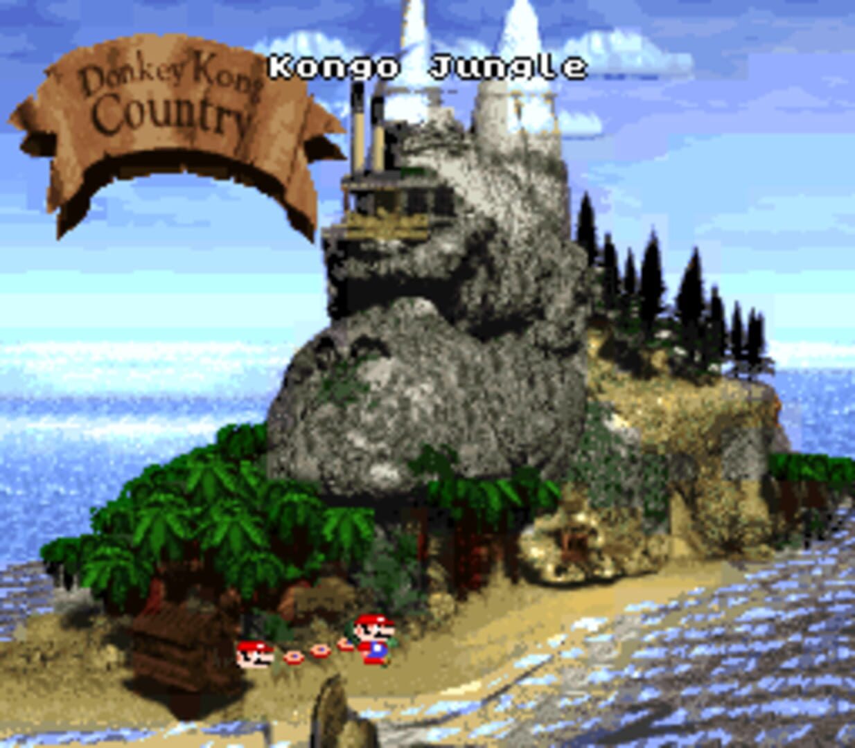 DKC X Mario screenshot 2