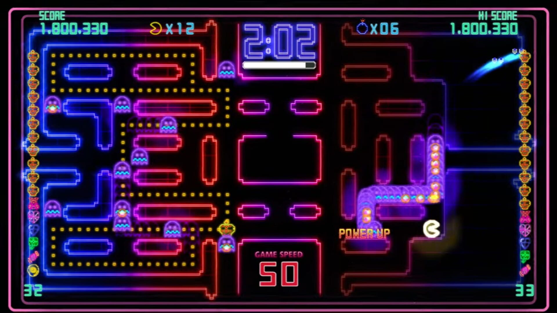 Pac-Man Championship Edition DX: All You Can Eat Edition screenshot 2