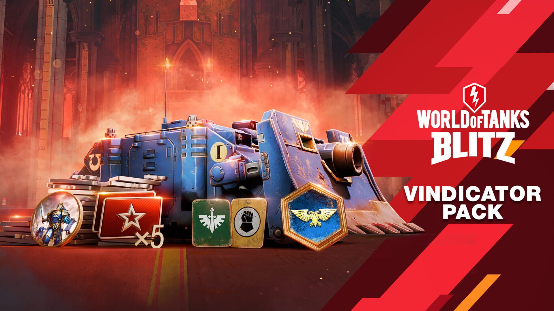 World of Tanks Blitz: Vindicator Pack screenshot 1