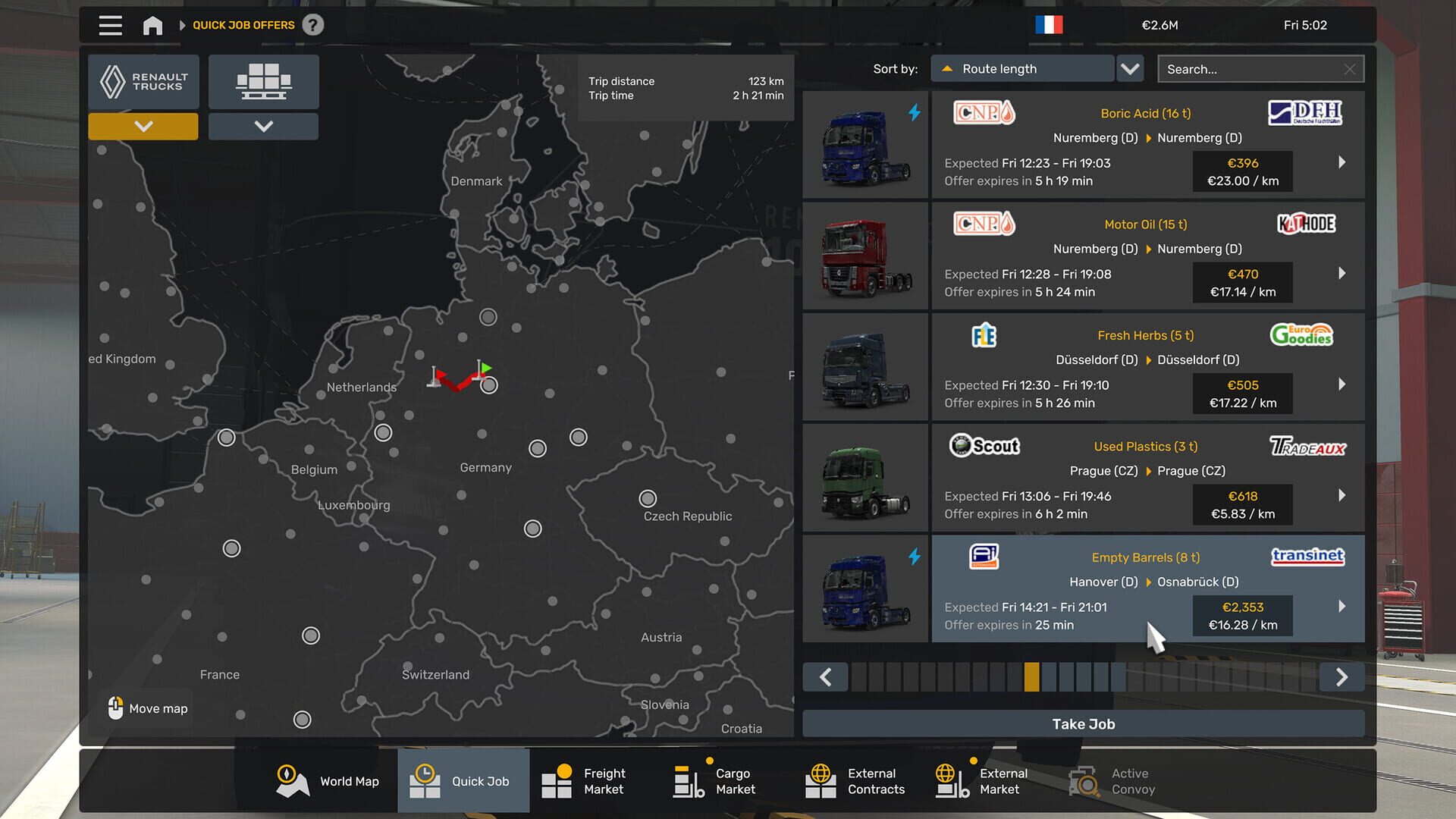 Euro Truck Simulator 2: Renault Trucks E-Tech T screenshot 8