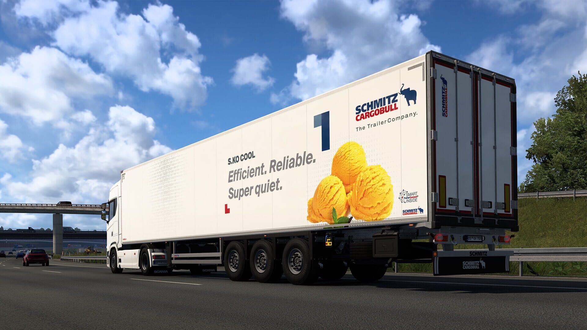 Euro Truck Simulator 2: Schmitz Cargobull Trailer Pack screenshot 1