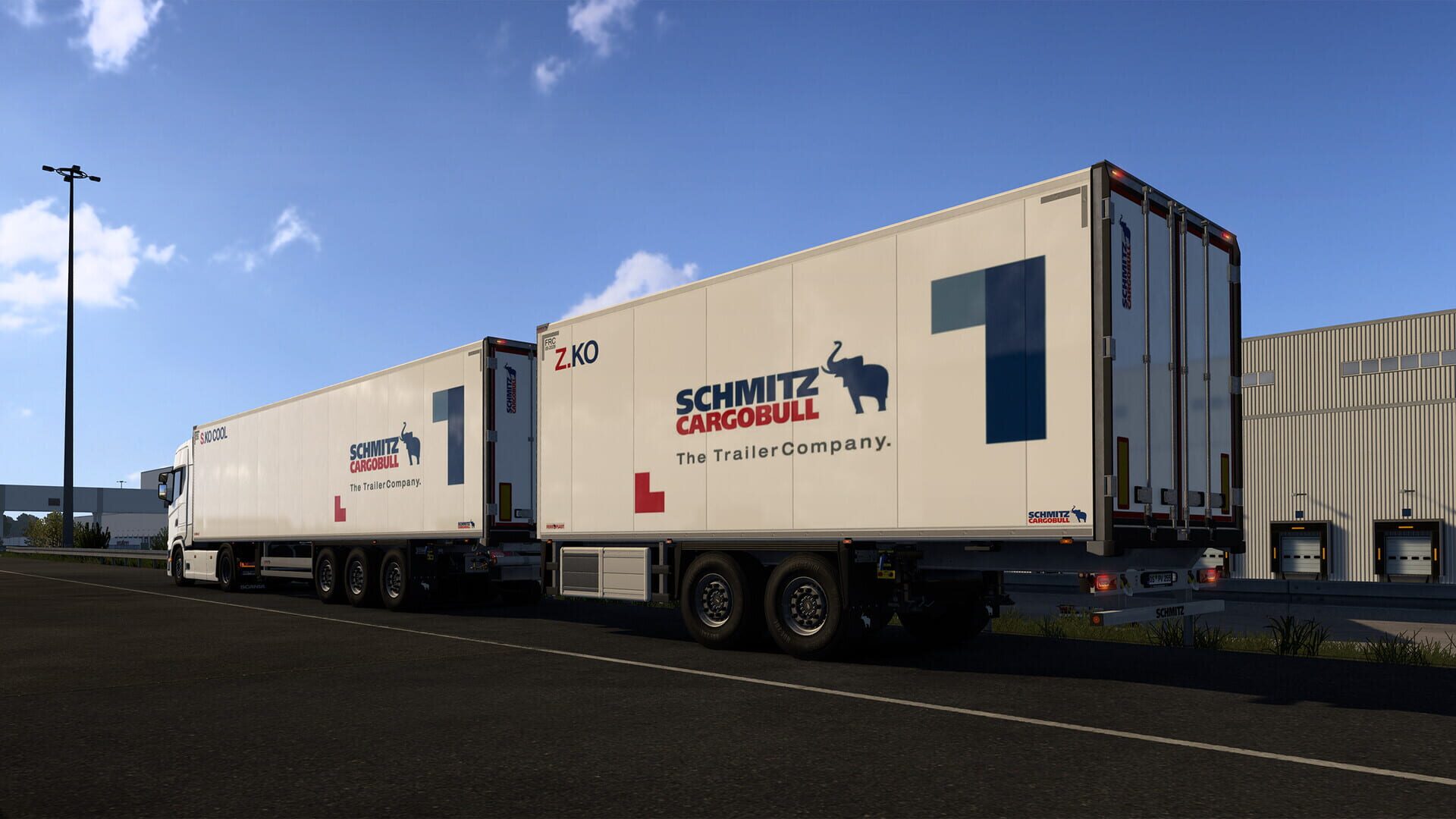 Euro Truck Simulator 2: Schmitz Cargobull Trailer Pack screenshot 3
