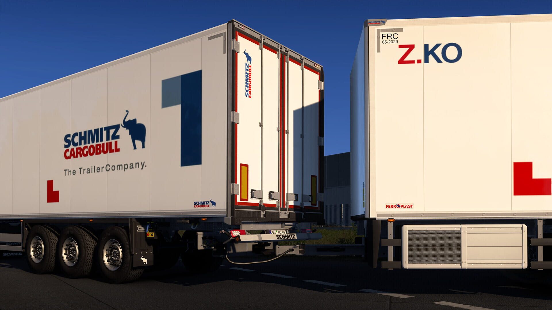 Euro Truck Simulator 2: Schmitz Cargobull Trailer Pack screenshot 5