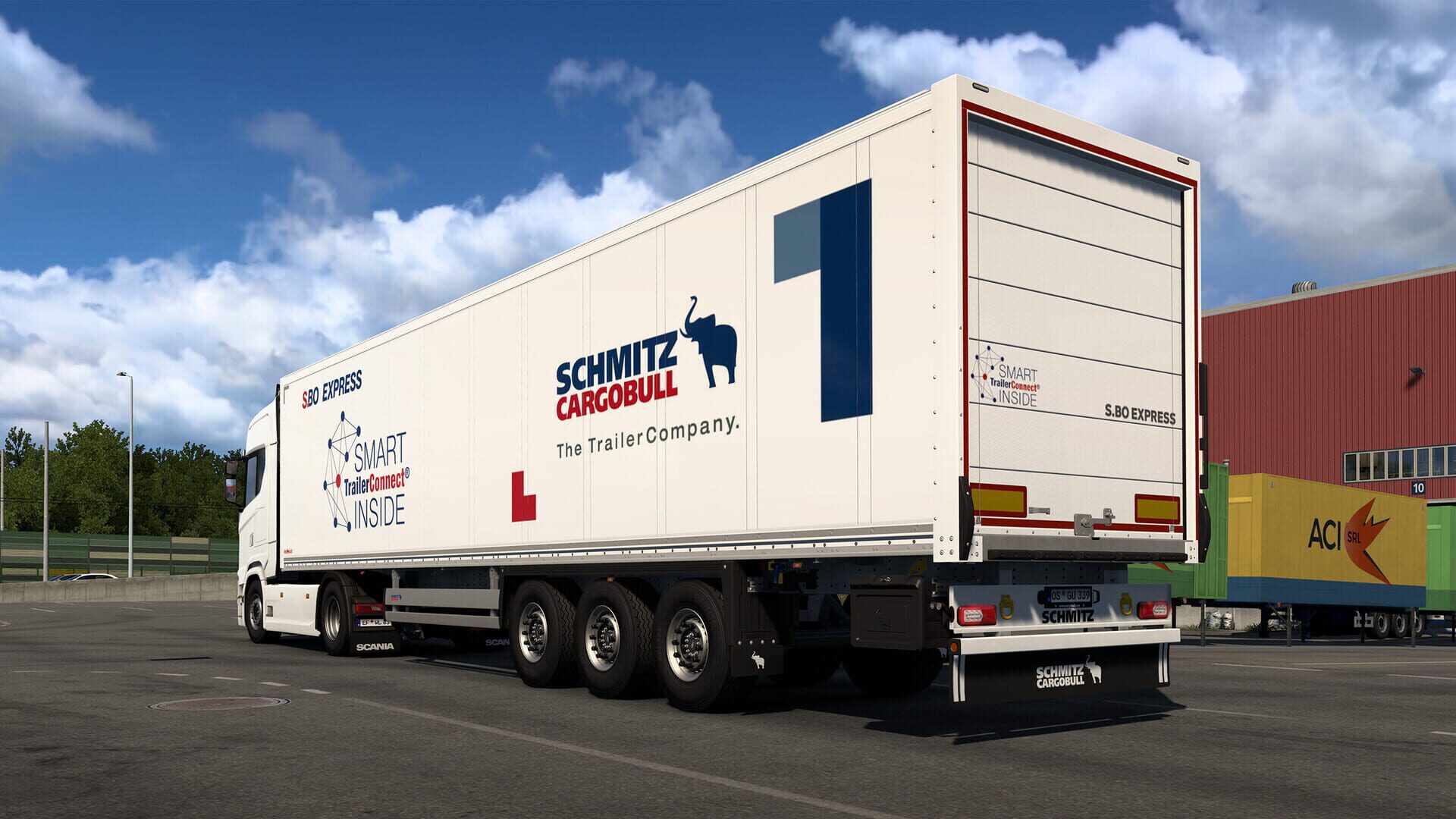 Euro Truck Simulator 2: Schmitz Cargobull Trailer Pack screenshot 12