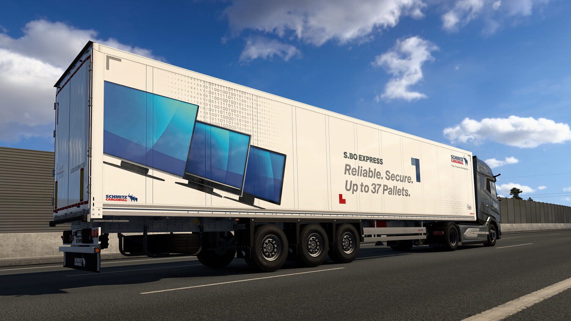 Euro Truck Simulator 2: Schmitz Cargobull Trailer Pack screenshot 16