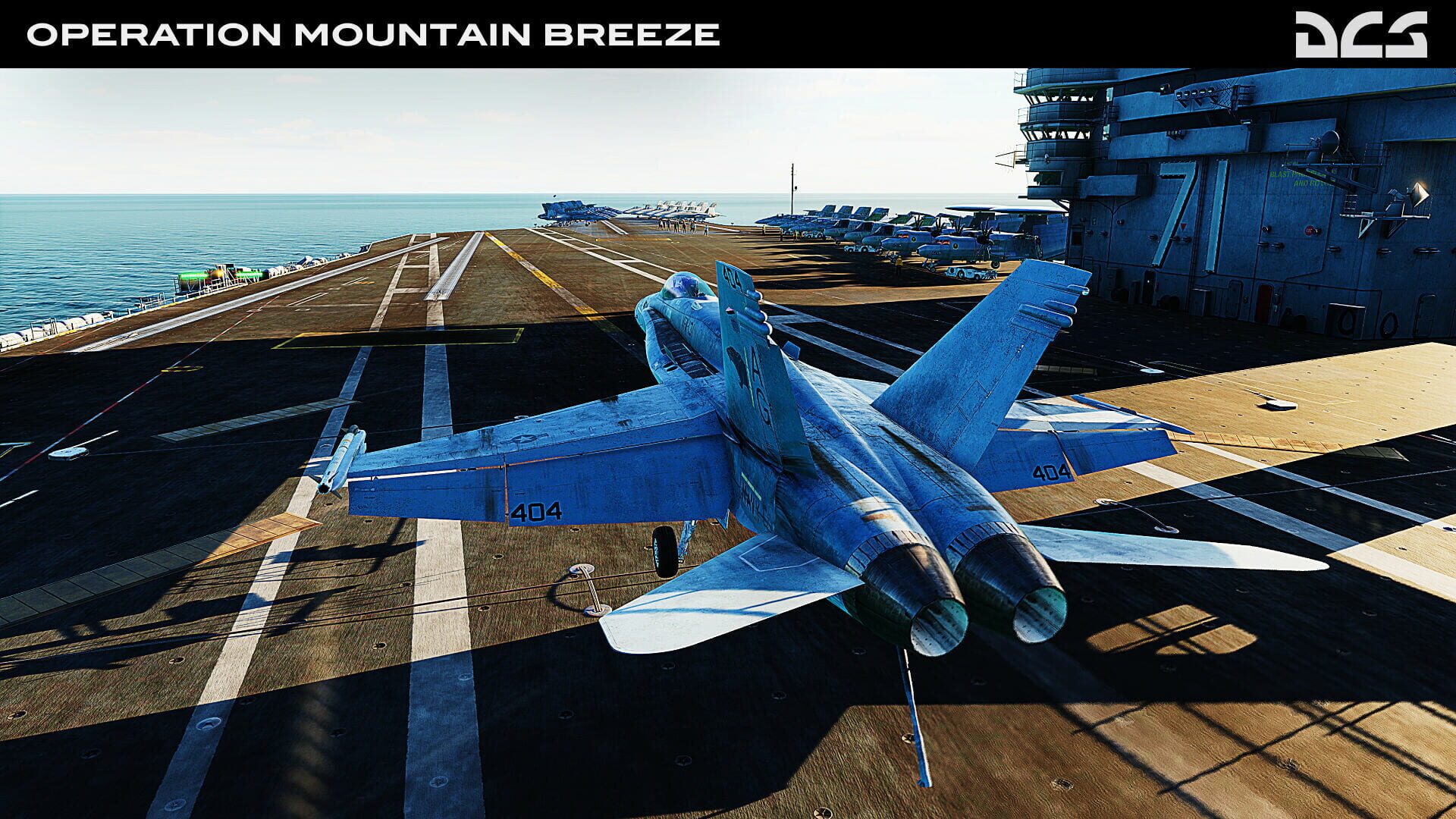 DCS World: F/A-18C Operation Mountain Breeze by Sandman Simulations screenshot 3