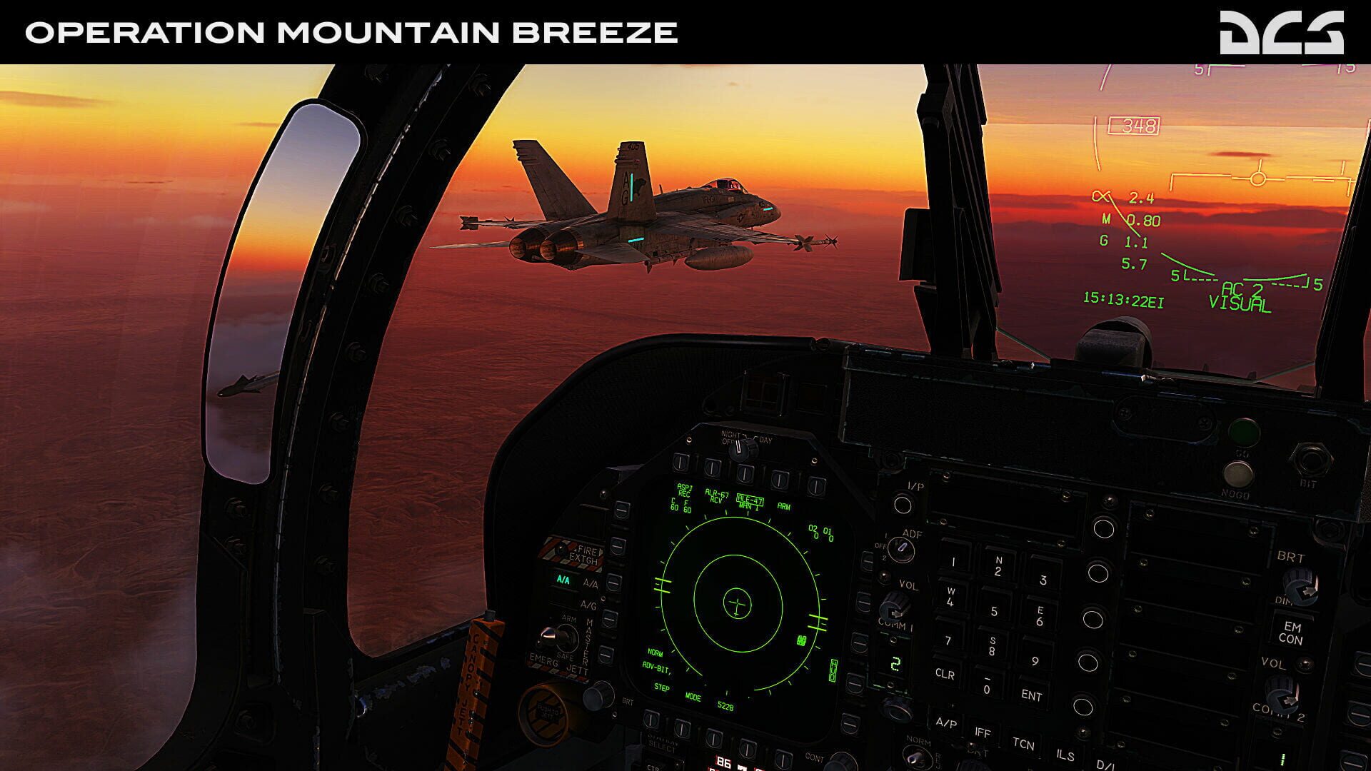 DCS World: F/A-18C Operation Mountain Breeze by Sandman Simulations screenshot 7