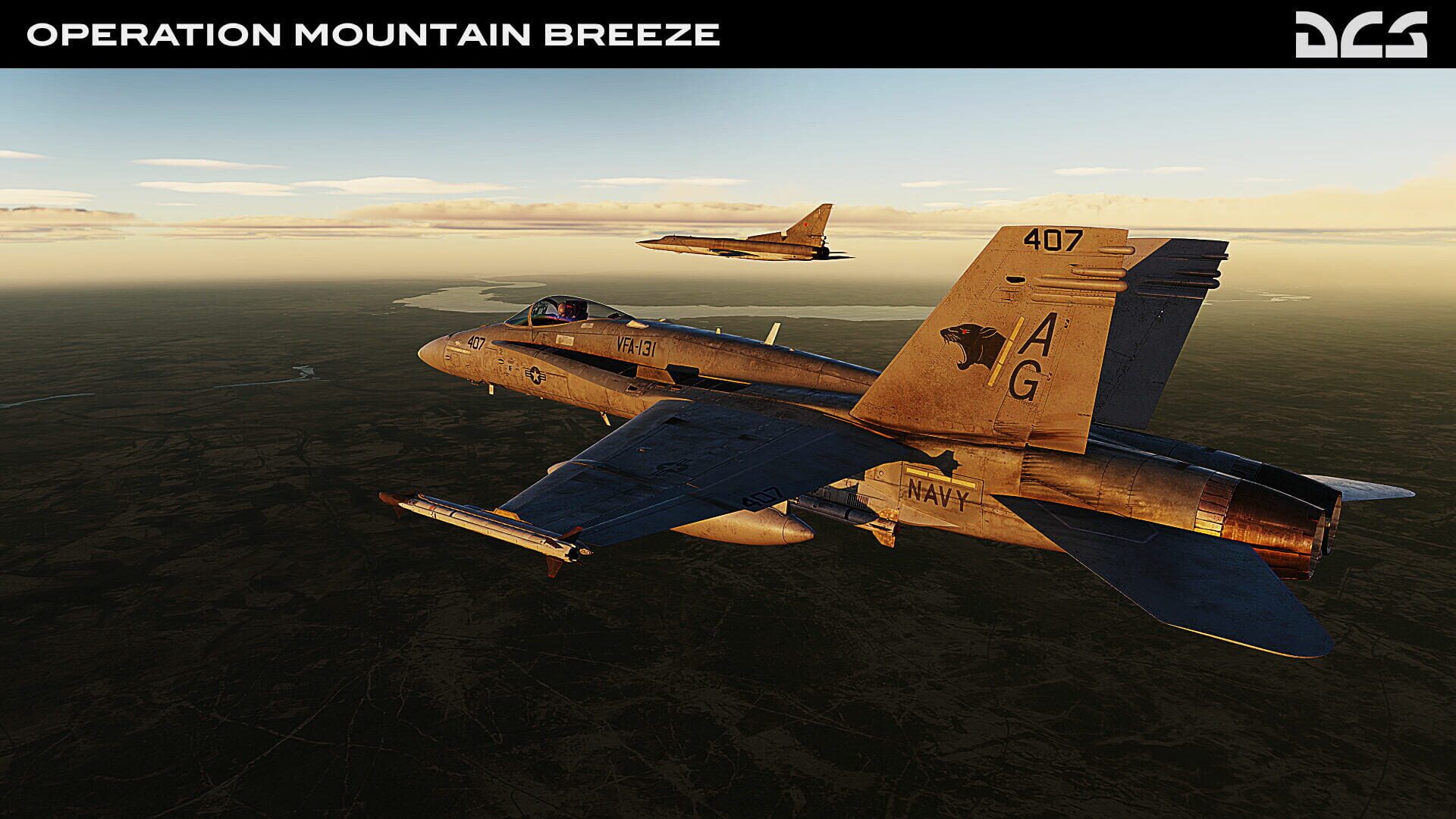 DCS World: F/A-18C Operation Mountain Breeze by Sandman Simulations screenshot 8