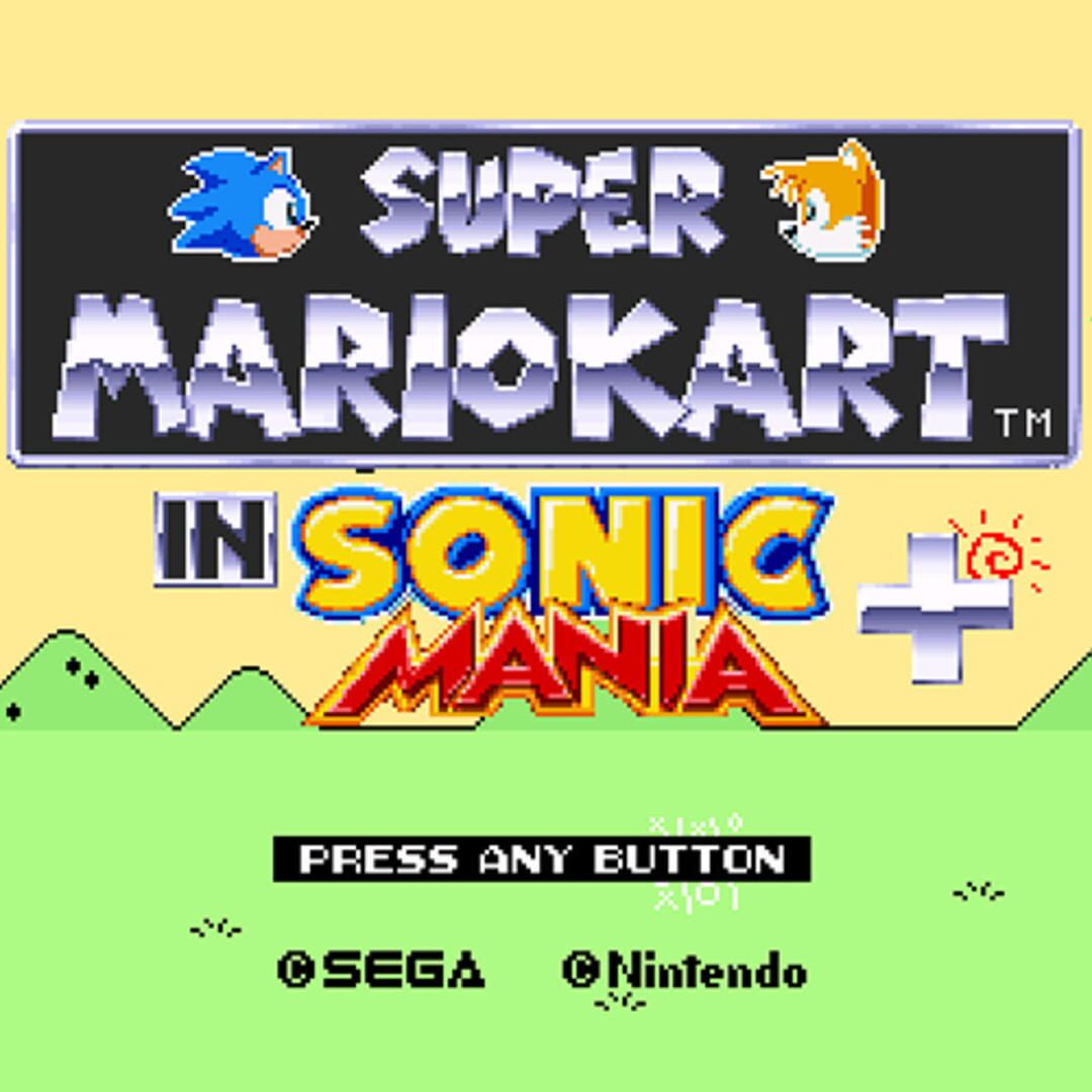 Super Mario Kart in Sonic Mania+ screenshot 1