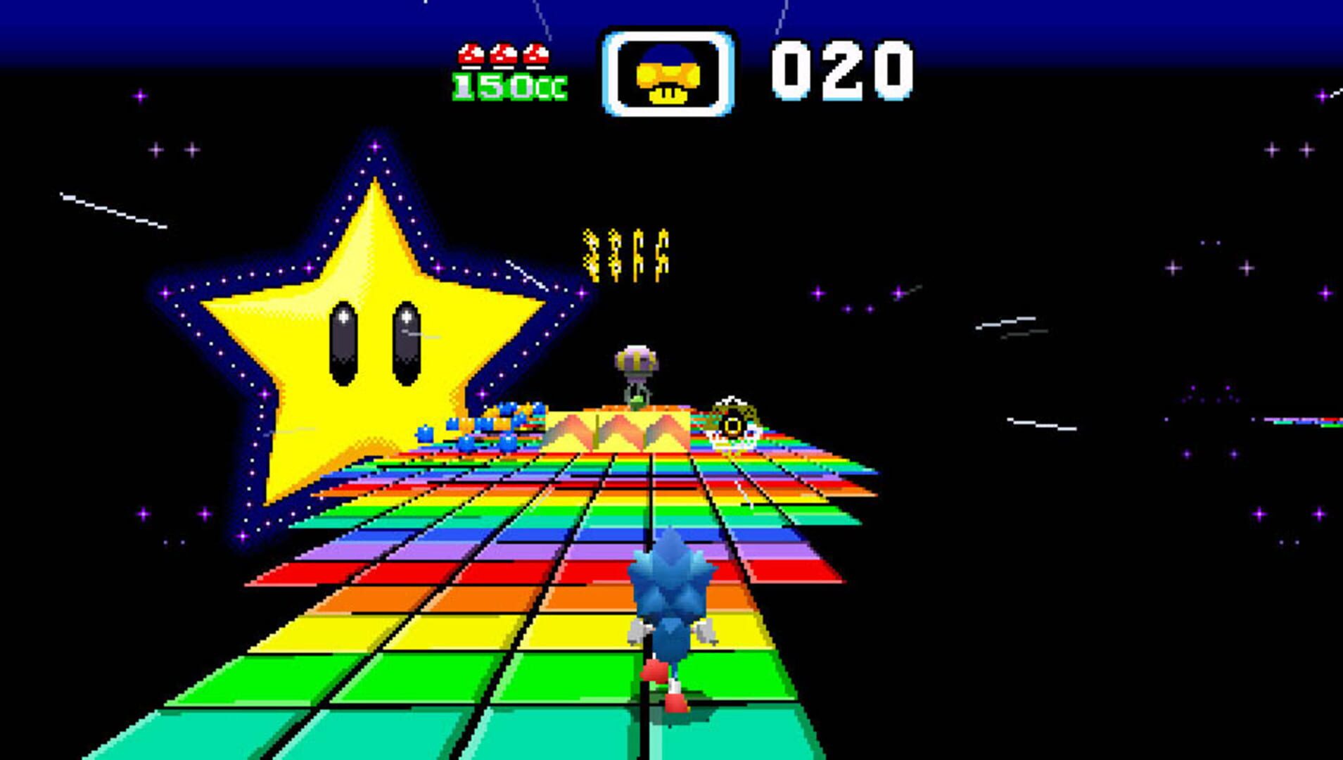 Super Mario Kart in Sonic Mania+ screenshot 8
