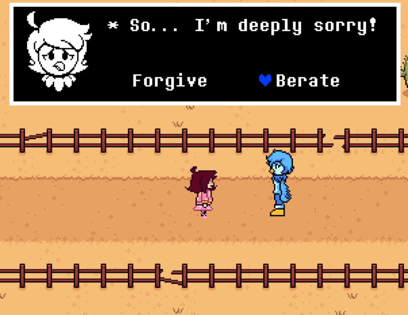 Undertale Yellow But Blue screenshot 1