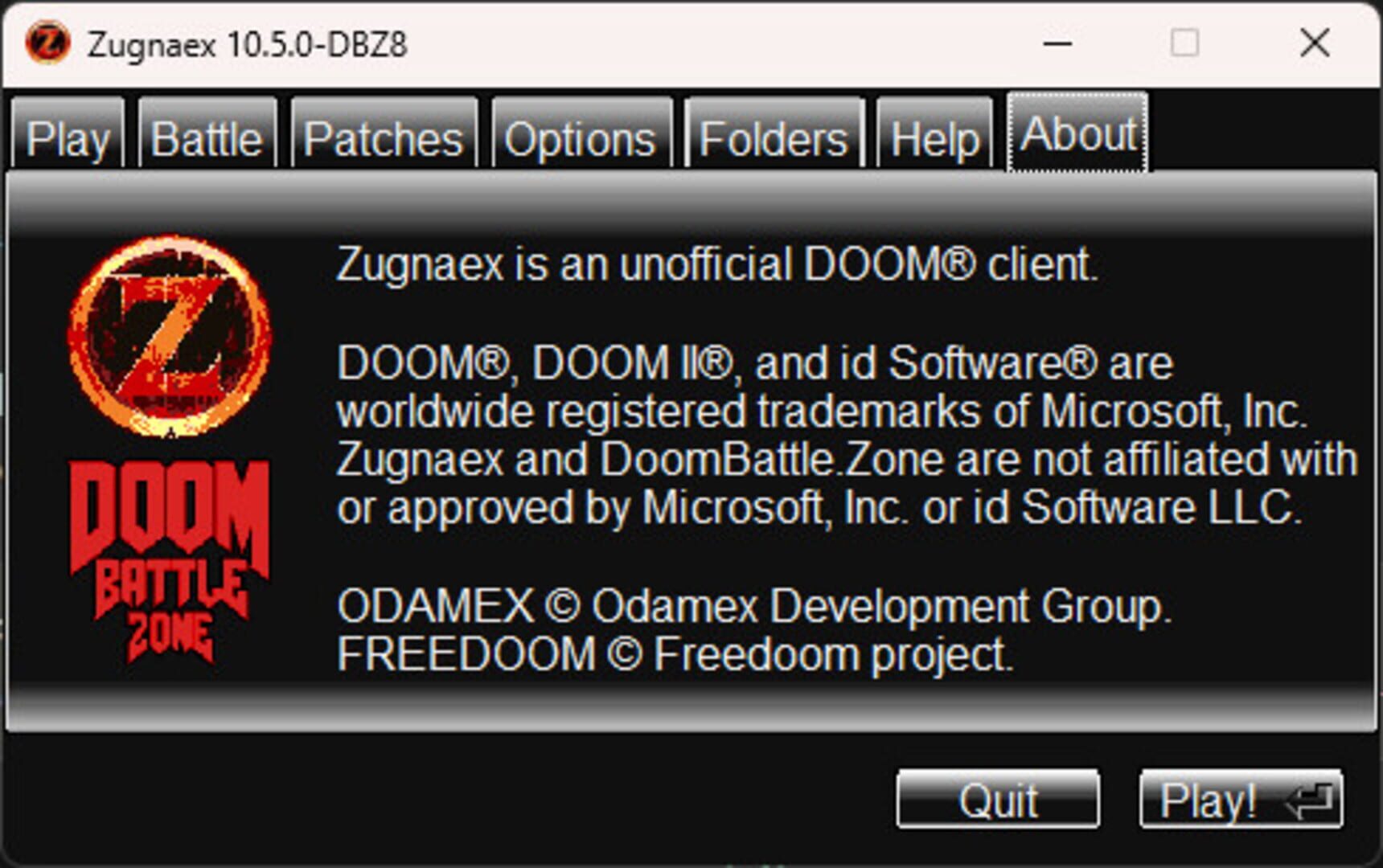 Zugnaex screenshot 2