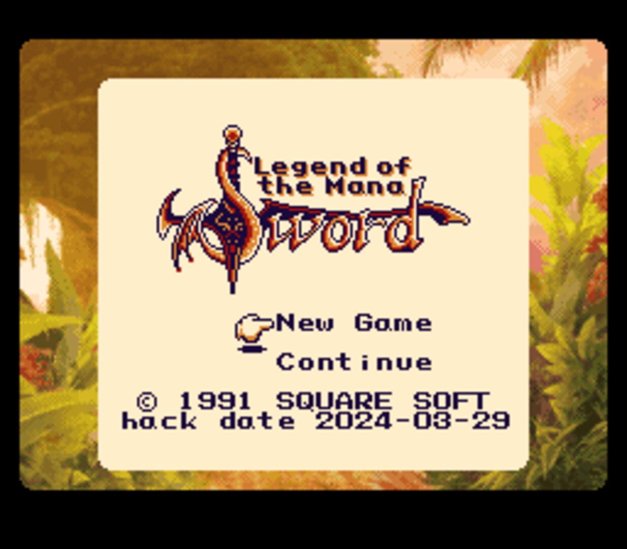 Legend of the Mana Sword screenshot 1